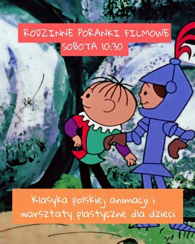 Plakat wydarzenia:  Rodzinny poranek filmowy: Czary-mary! 