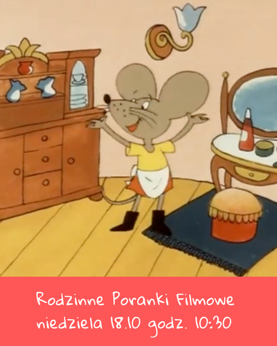 Plakat wydarzenia:  Rodzinny Poranek Filmowy: Leśni sąsiedzi 