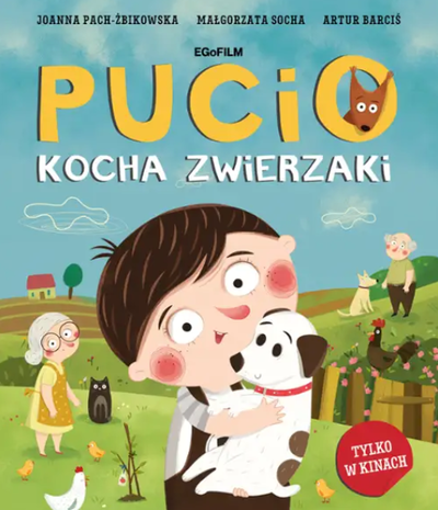 Plakat wydarzenia:  Pucio kocha zwierzaki 