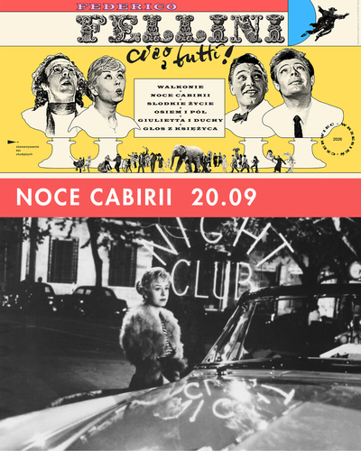 Plakat wydarzenia:  Noce Cabirii (1957) 